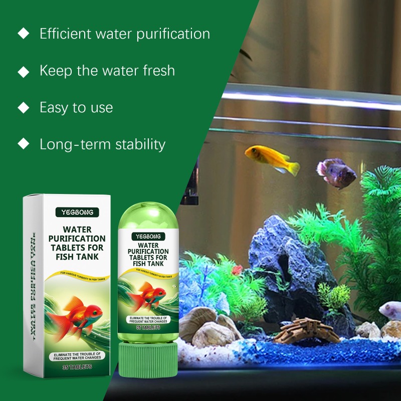 Aquarium Fish Keeping - Fish Tank Water Purification Tablets Efficient