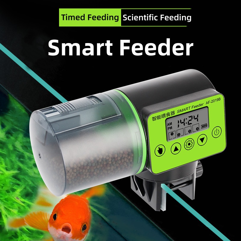 Aquarium Fish Feeder Automatic - Fish Tank Automatic Feeder Timer Auto