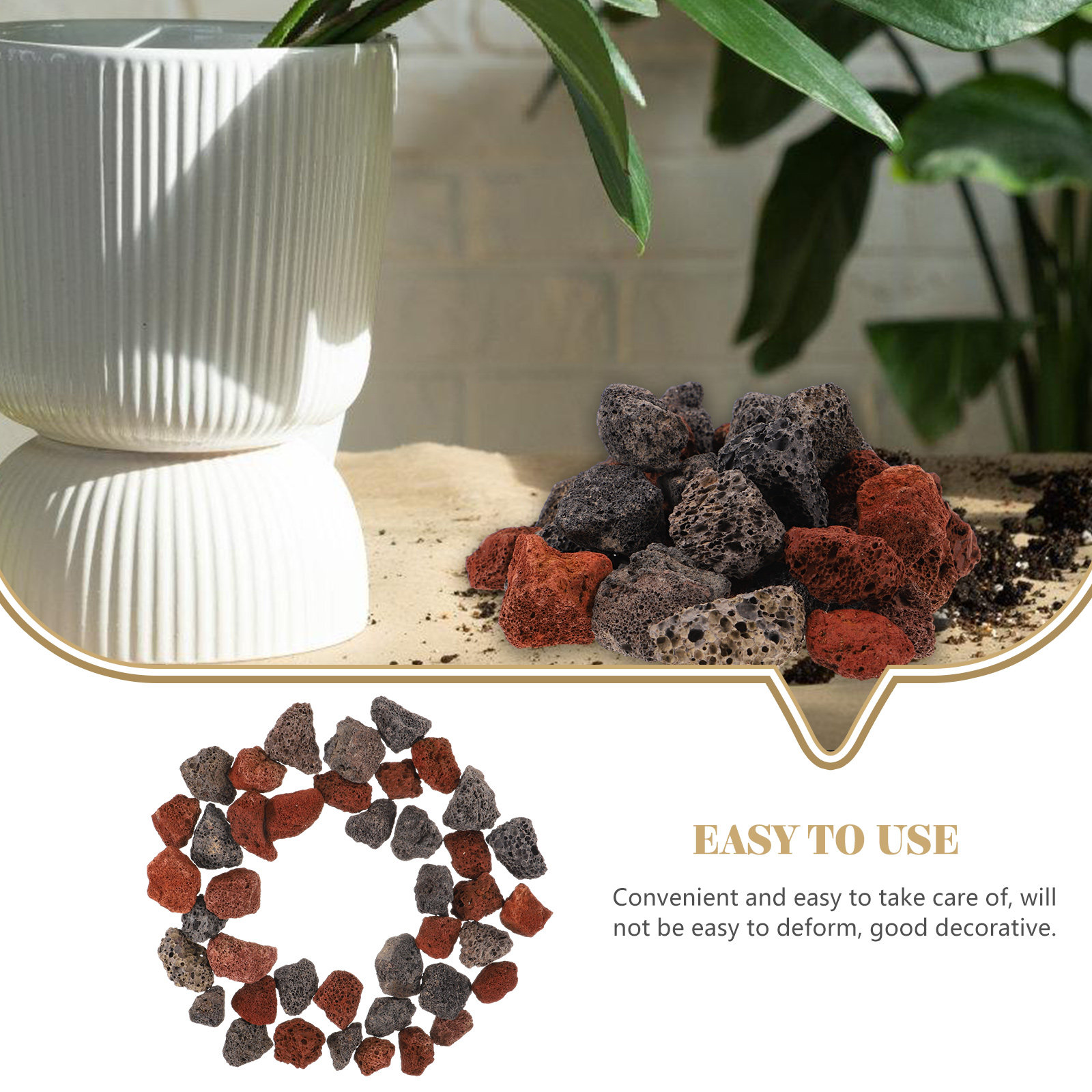 1Set Decorative Stones Aquariu - Aquarium Decoration Rock 评论和价格