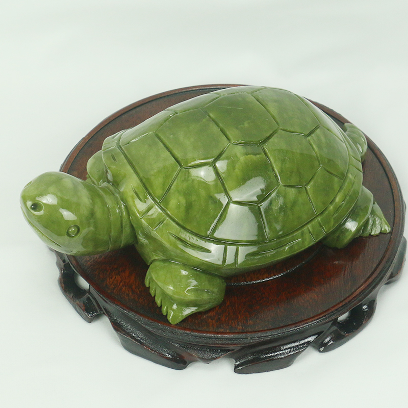 Natural Jade/turtle Sculpture/ - Aquarium Fish Tank Price 评论和价格