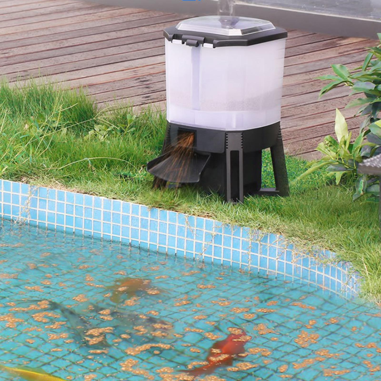6L Adjustable Solar Automatic  - Aquarium Fish Feeder Automatic 评论和价格