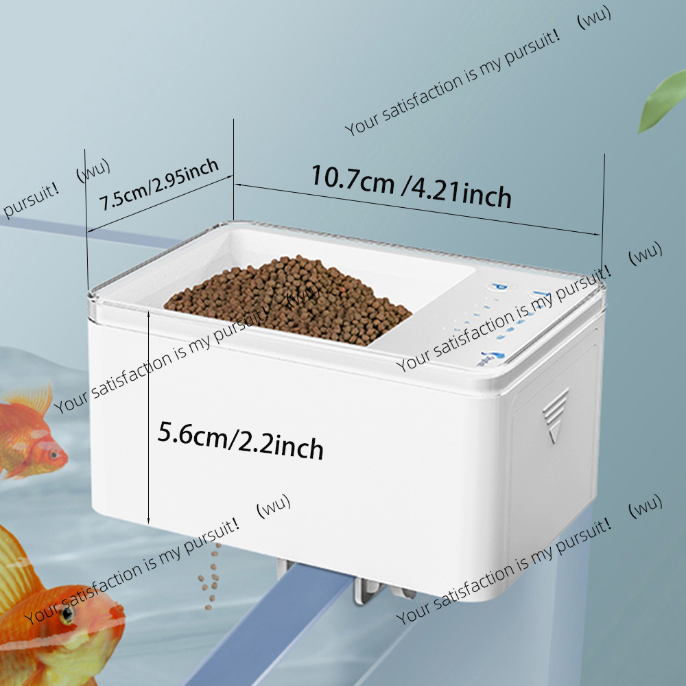 100ML Large Capacity Fish Feed - Aquarium Fish Feeder Automatic 评论和价格