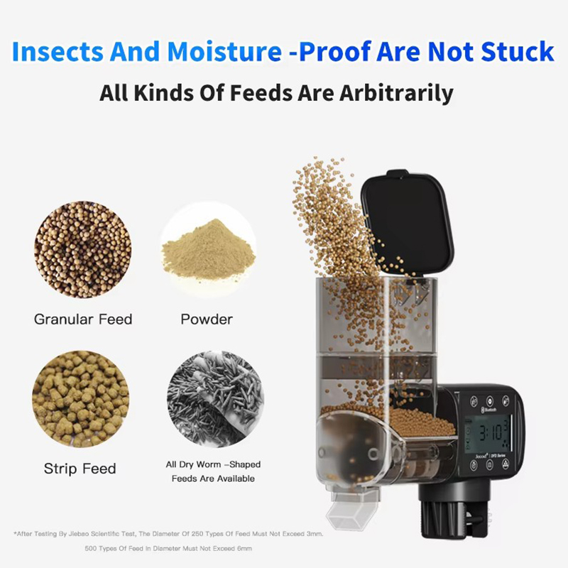 Jebao Jecod Smart Bluetooth Fi - Aquarium Fish Feeder Automatic 评论和价格