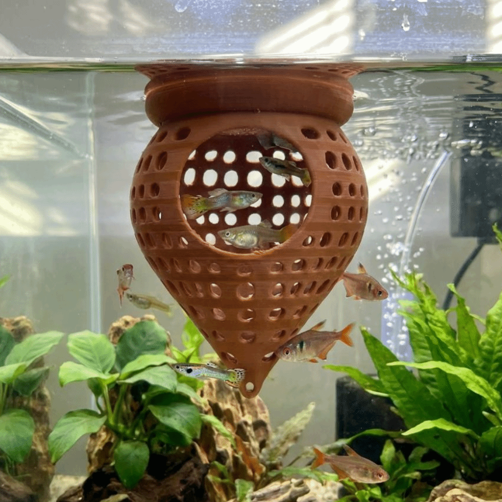 3D Printed Floating Fish Hammo - Aquarium Fish Cave 评论和价格