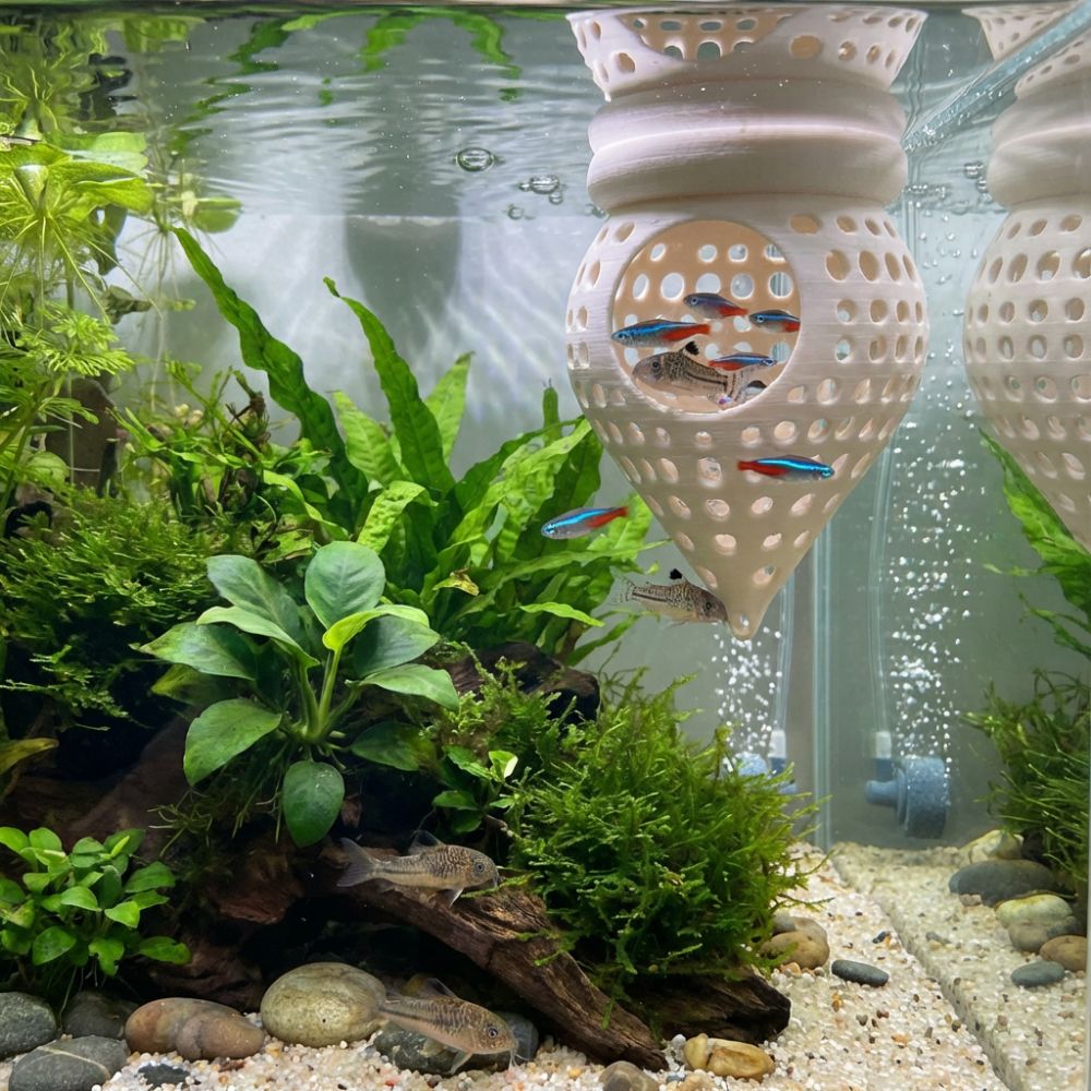 3D Printed Floating Fish Hammo - Aquarium Fish Cave 评论和价格