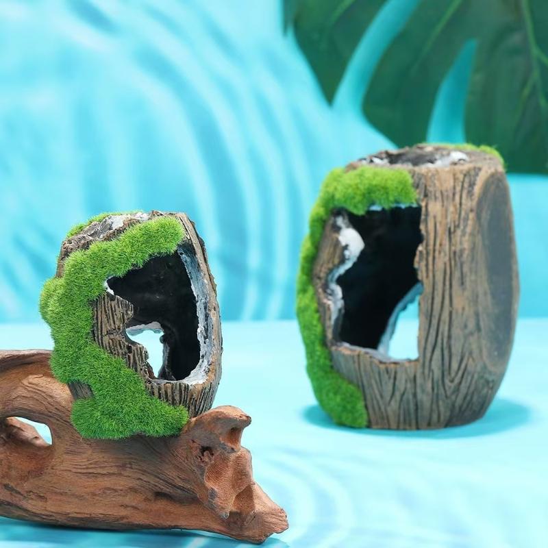 And  Hiding Cave Aquarium Land - Aquarium Fish Cave 评论和价格