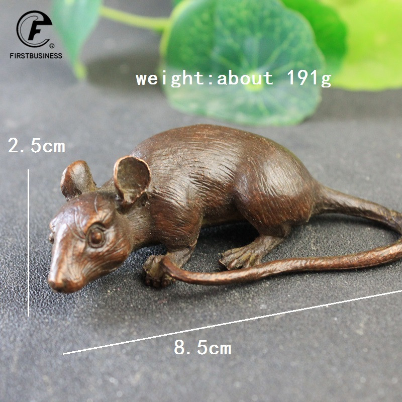 Heavy Brass BIG Rat Mouse Figu - Aquarium Fish Tank Price 评论和价格