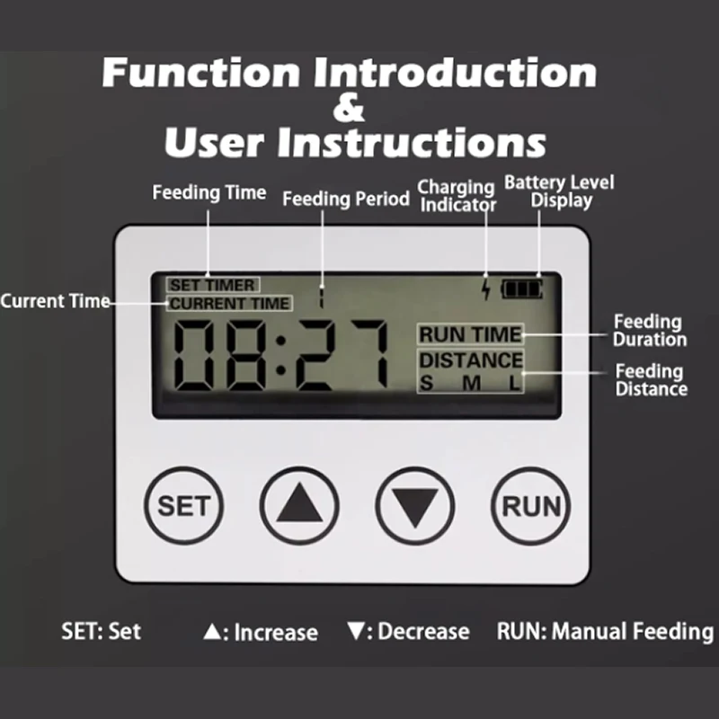 Adjustable Solar Automatic Aqu - Aquarium Fish Feeder Automatic 评论和价格