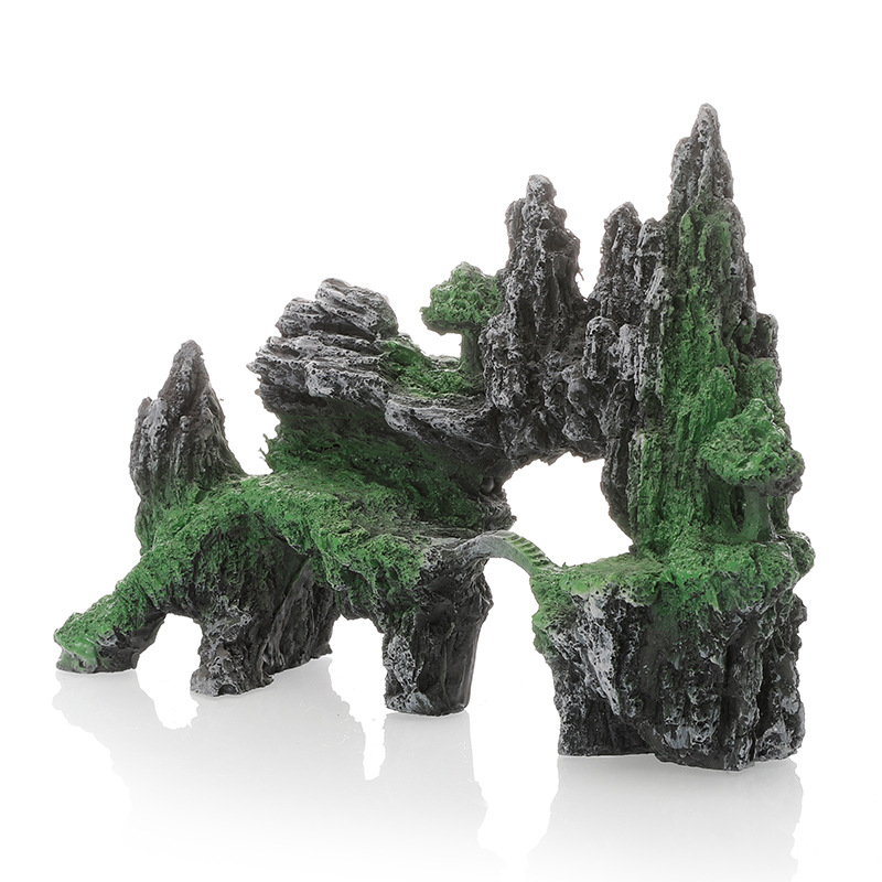 Aquarium Decorative Rocks Fish - Aquarium Fish Bridge 评论和价格