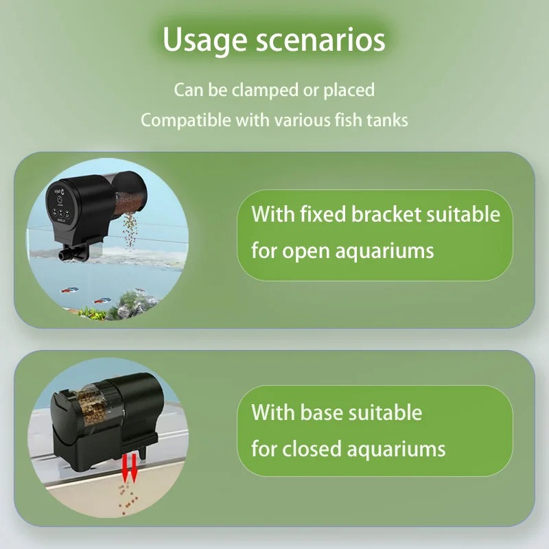 Fish Tank Feeder Intelligent T - Aquarium Fish Feeder Automatic 评论和价格