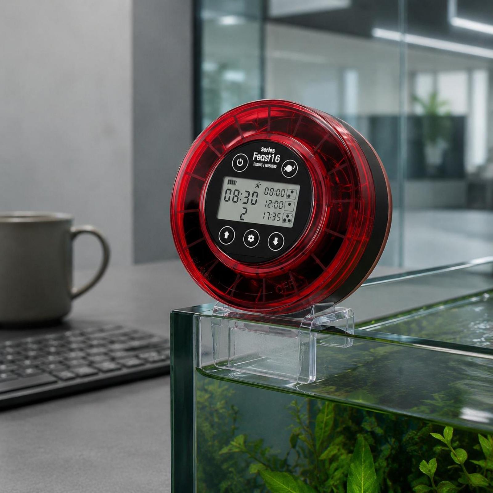 Automatic fishes Feeder Adjust - Aquarium Fish Feeder Automatic 评论和价格