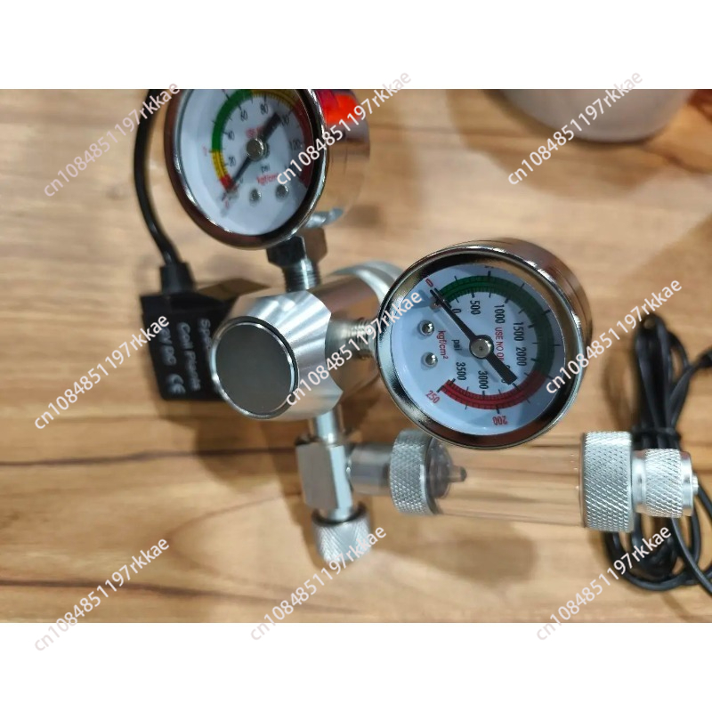 CO2 Regulator Dual Gauge Solen - Co2 Diffuser Planted 评论和价格
