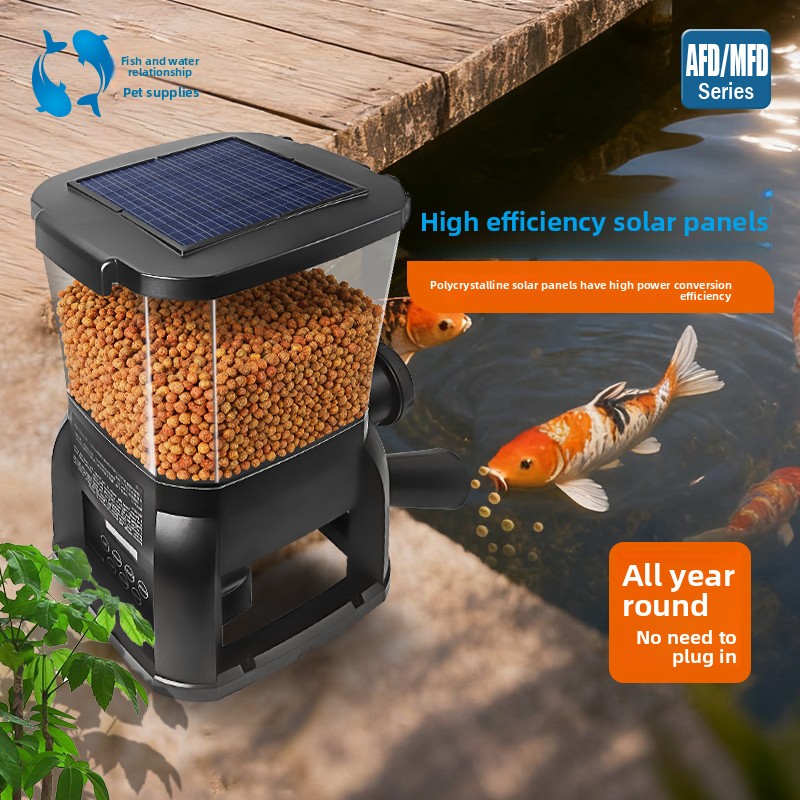 jebao solar koi pond outdoor f - Aquarium Fish Feeder Automatic 评论和价格