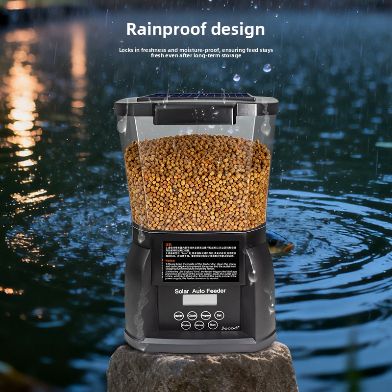 jebao solar koi pond outdoor f - Aquarium Fish Feeder Automatic 评论和价格