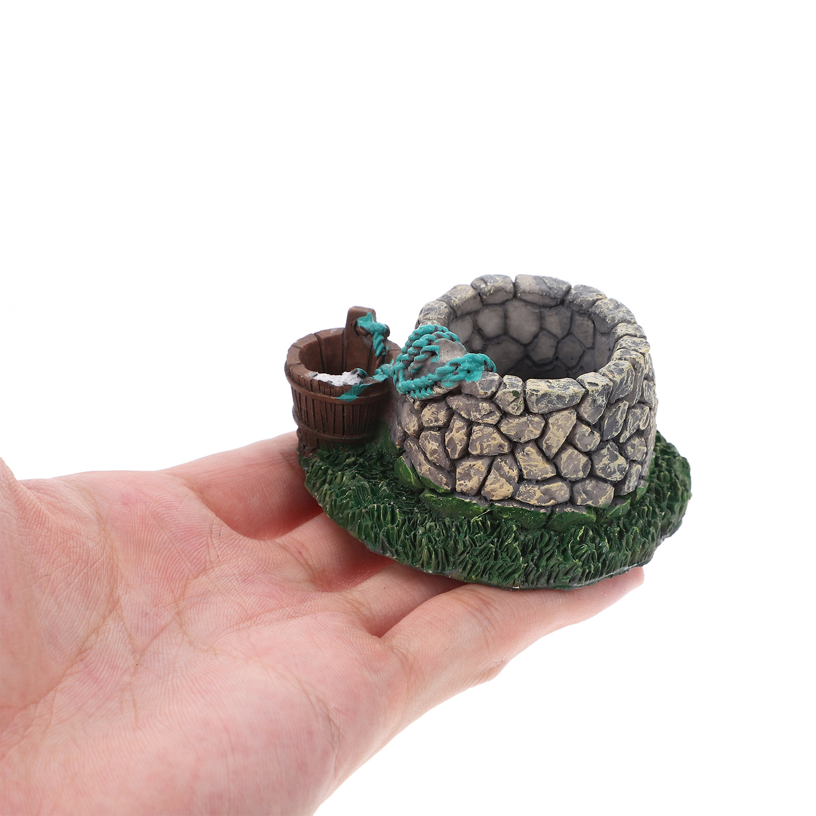 Miniature Garden Resin Well an - Aquarium Fish Bridge 评论和价格