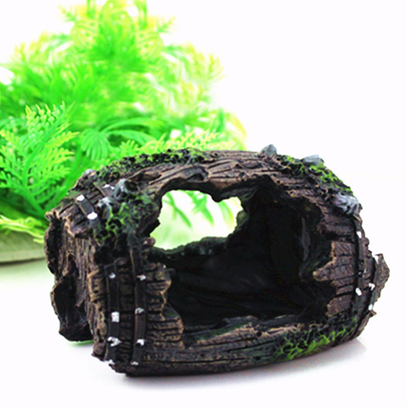 Aquarium Artificial Barrel Cav - Aquarium Fish Cave 评论和价格