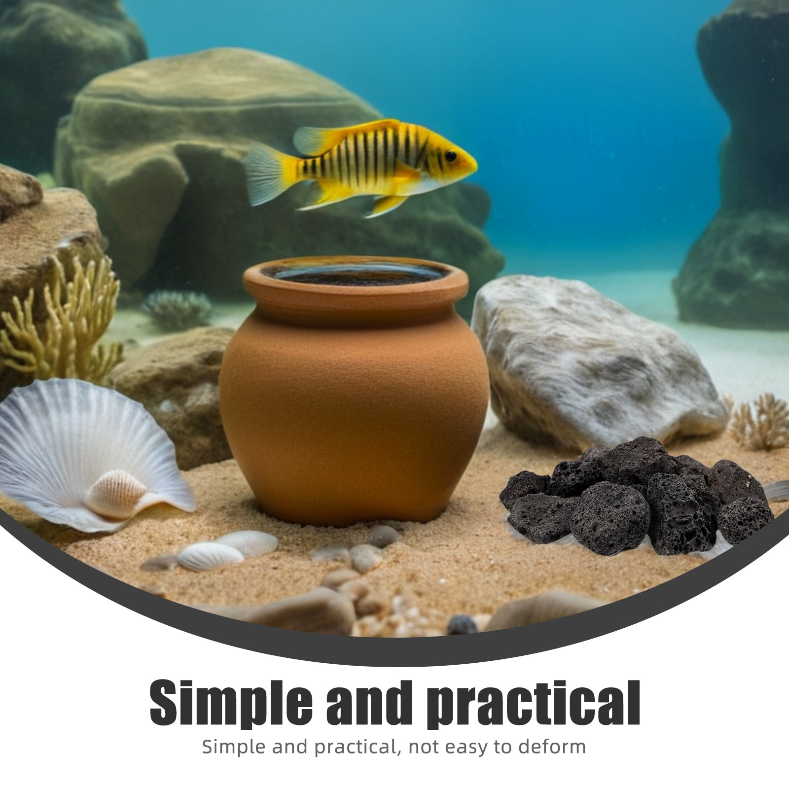 1Pack Natural Volcanic Stones  - Aquarium Decoration Rock 评论和价格