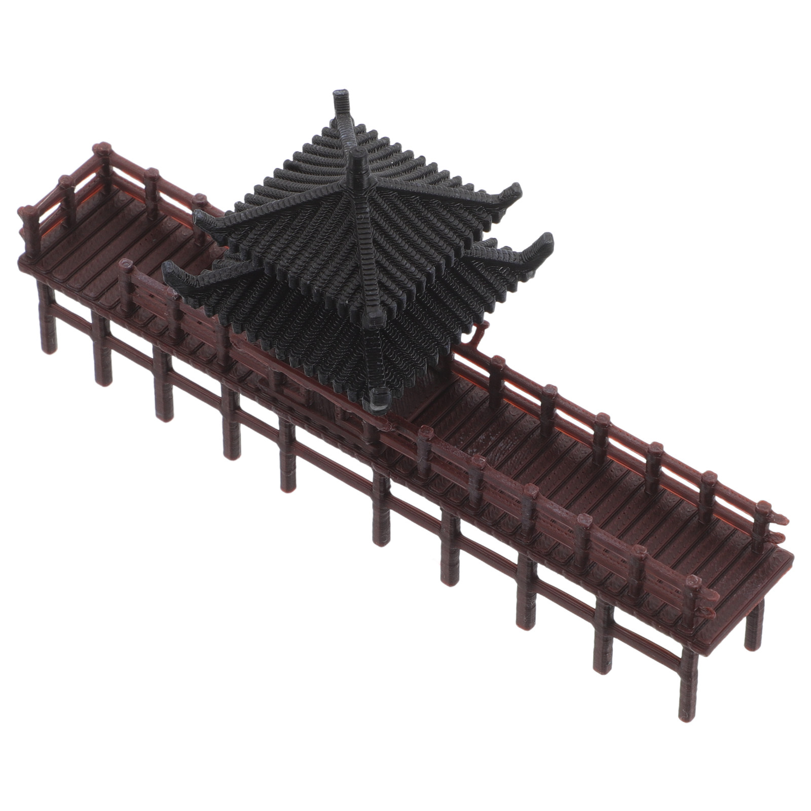 Mini Chinese Pavilion Bridge S - Aquarium Fish Bridge 评论和价格