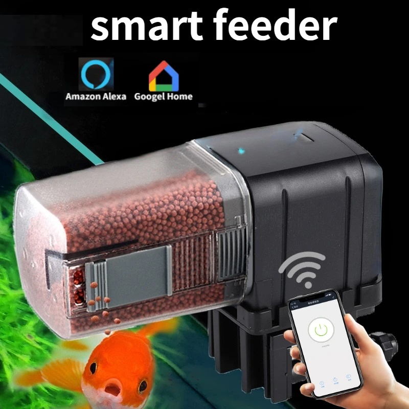 WiFi Fish Feeder Automatic Fis - Aquarium Fish Feeder Automatic 评论和价格