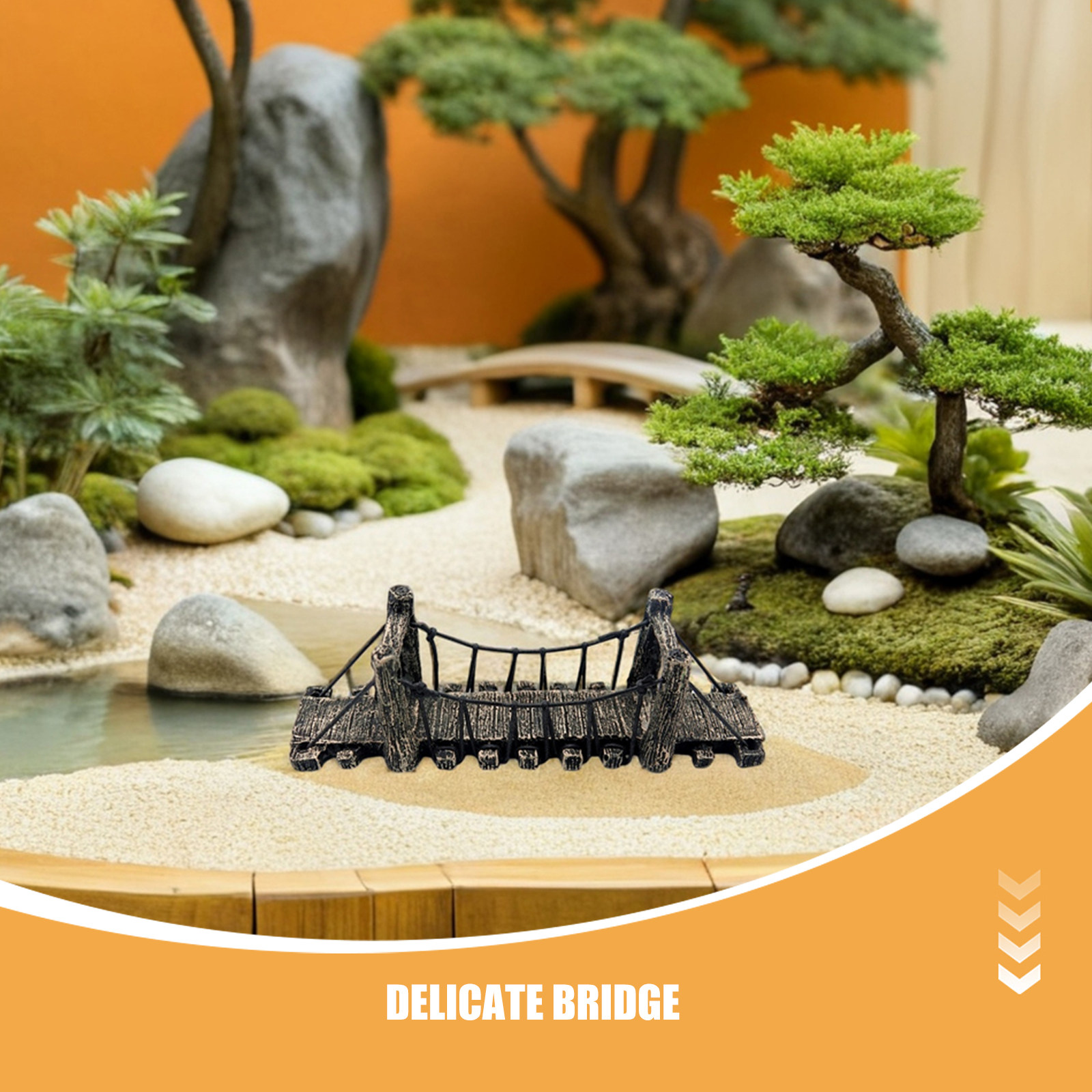 2 Pcs Garden Landscape Decorat - Aquarium Fish Bridge 评论和价格